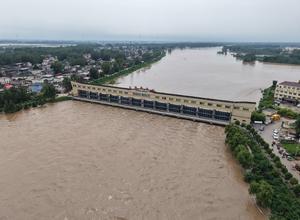 CHINA-HENAN-LUOHE-TIFON DOLPHIN-AREA DE ALMACENAMIENTO DE INUNDACIONES