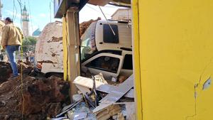 LIBANO-NABI CHIT-ATAQUES AEREOS ISRAELIES