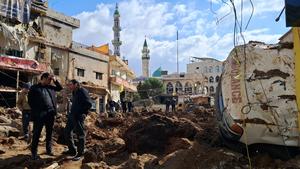 LIBANO-NABI CHIT-ATAQUES AEREOS ISRAELIES