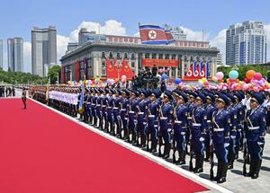 RPDC-PYONGYANG-CHINA-XI JINPING-VISITA DE ESTADO-LLEGADA-BIENVENIDA