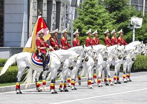 RPDC-PYONGYANG-CHINA-XI JINPING-VISITA DE ESTADO-LLEGADA-BIENVENIDA