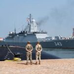 CHINA-SHANDONG-QINGDAO-EJERCICIO NAVAL CONJUNTO CHINA-RUSIA-MONTAJE COMPLETO