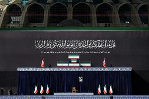IRAN-TEHERAN-CEREMONIA FUNEBRE-FALLECIDO LIDER SUPREMO-ALI JAMENEI-DUELO