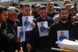 MEDIO ORIENTE-GAZA-PERIODISTA-FUNERAL