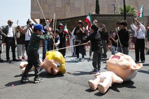 MEXICO-CIUDAD DE MEXICO-IRAN-ATAQUES DE EEUU E ISRAEL-PROTESTA