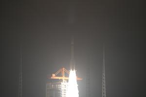 CHINA-SHANXI-TAIYUAN-SATELITES-LANZAMIENTO