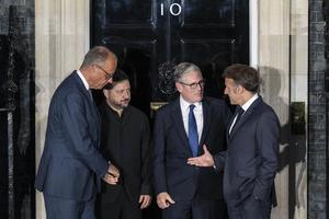 REINO UNIDO-LONDRES-LIDERES DEL E3-DIALOGO UCRANIA-RUSIA