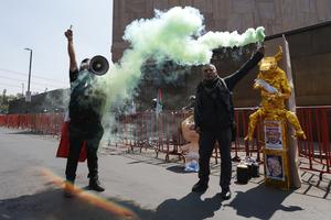MEXICO-CIUDAD DE MEXICO-IRAN-ATAQUES DE EEUU E ISRAEL-PROTESTA
