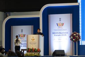 INDIA-NUEVA DELHI-FORO EMPRESARIAL DE LOS BRICS 2026