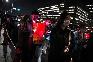 JAPON-TOKIO-PROTESTA 