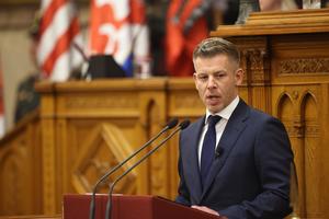 HUNGRIA-BUDAPEST-PRIMER MINISTRO-PETER MAGYAR-JURAMENTACION