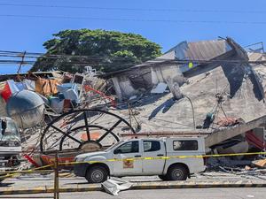 FILIPINAS-CIUDAD DE GENERAL SANTOS-TERREMOTO-SECUELAS