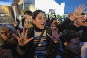 ISRAEL-TEL AVIV-MANIFESTACION