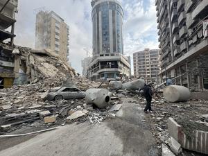 LIBANO-BEIRUT-ATAQUES ISRAELIES-DESTRUCCION