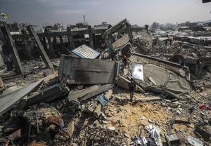 MEDIO ORIENTE-CIUDAD DE GAZA-ISRAEL-ATAQUE AEREO
