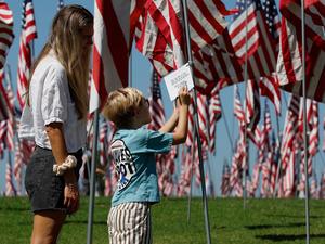 EEUU-CALIFORNIA-MALIBU-ATAQUES DEL 9/11-CONMEMORACION