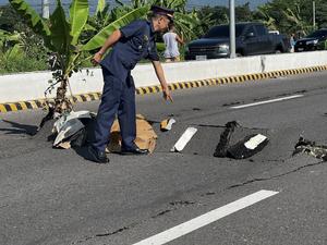 FILIPINAS-PROVINCIA DE COTABATO DEL SUR-TERREMOTO-SECUELAS