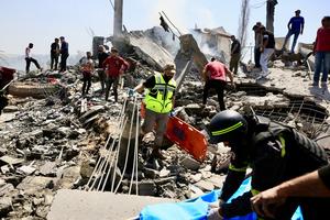 LIBANO-SAKSAKIYEH-ATAQUE AEREO ISRAELI-SECUELAS