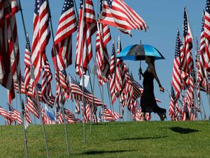 EEUU-CALIFORNIA-MALIBU-ATAQUES DEL 9/11-CONMEMORACION