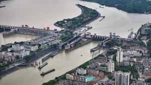 CHINA-HUBEI-YICHANG-TRES GARGANTAS-NUEVO PROYECTO DE VIA FLUVIAL
