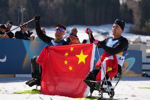 ITALIA-TESERO-JUEGOS PARALIMPICOS DE INVIERNO-PARA BIATLON-INDIVIDUAL MASCULINO SENTADO