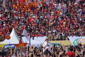 BRASIL-SAO PAULO-LULA DA SILVA-CAMPAÑA
