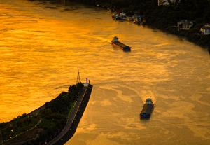 CHINA-HUBEI-YICHANG-RIO YANGTSE-TRANSPORTE-NAVEGACION-ACTUALIZACION