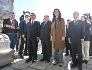 CHINA-BEIJING-KMT-CHENG LI-WUN-HOMENAJE-SUN YAT-SEN