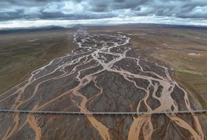 CHINA-QINGHAI-RIO TUOTUO-PAISAJE
