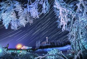 CHINA-HEILONGJIANG-YABULI-CIELO ESTRELLADO