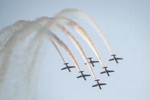 CROACIA-VELIKA GORICA-FUERZA AEREA-ESPECTACULO ACROBATICO