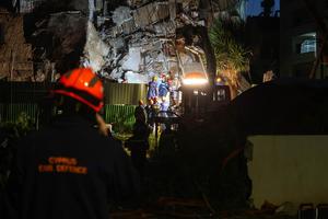 CHIPRE-GERMASOGEIA-EDIFICIO COLAPSADO-RESCATE