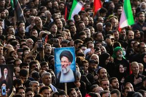 IRAN-QOM-FALLECIDO LIDER SUPREMO-ALI JAMENEI-CEREMONIA FUNEBRE