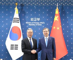 REPUBLICA DE COREA-SEUL-CHINA-WANG YI-MINISTROS DE RELACIONES EXTERIORES-REUNION