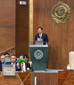 EGIPTO-CAIRO-CONFERENCIA DE ASOCIACION CHINA-ESTADOS ARABES DEL FORO DE MEDIOS DE COMUNICACION Y THINK TANKS DE SUR GLOBAL-INAUGURACION
