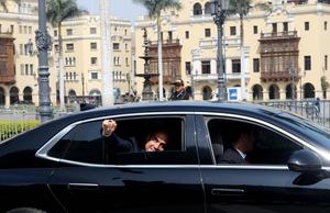 PERU-LIMA-JERI-PALACIO DE GOBIERNO-LLEGADA