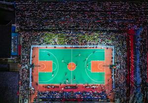 CHINA-GUIZHOU-TAIJIANG-COMPETENCIA DE BALONCESTO RURAL-ESTILO DE VIDA