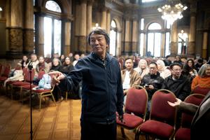 ARGENTINA-LA PLATA-CHINA-LIU ZHENYUN-ENCUENTRO LITERARIO