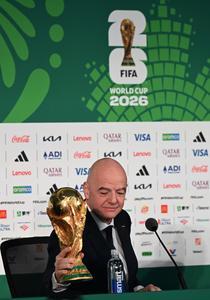 MEXICO-CIUDAD DE MEXICO-FUTBOL-COPA MUNDIAL DE LA FIFA 2026-CONFERENCIA DE PRENSA