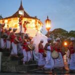 SRI LANKA-KANDY-FESTIVAL ESALA PERAHERA-PROCESION