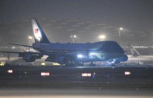 CHINA-BEIJING-EEUU-TRUMP-LLEGADA