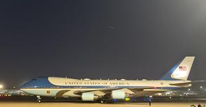 CHINA-BEIJING-EEUU-TRUMP-LLEGADA