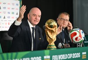MEXICO-CIUDAD DE MEXICO-FUTBOL-COPA MUNDIAL DE LA FIFA 2026-CONFERENCIA DE PRENSA