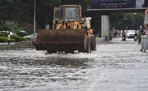 CHINA-GUANGXI-GUIGANG-LLUVIAS TORRENCIALES-AYUDA EN CASO DE DESASTRE