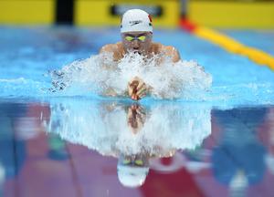 JAPON-TOKIO-JUEGOS ASIATICOS-NATACION-FINAL 100M BRAZA MASCULINOS