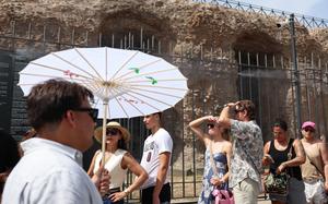ITALIA-ROMA-OLA DE CALOR