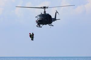 EL SALVADOR-LA LIBERTAD-PRUEBA ACUATICA
