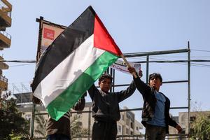 MEDIO ORIENTE-GAZA-DIA DEL PRISIONERO-MANIFESTACION