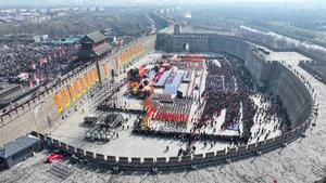 CHINA-HEBEI-SHIJIAZHUANG-CONCURSO DE TAMBORES