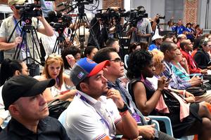 CUBA-HABANA-COLOQUIO INTERNACIONAL PATRIA-INAUGURACION
